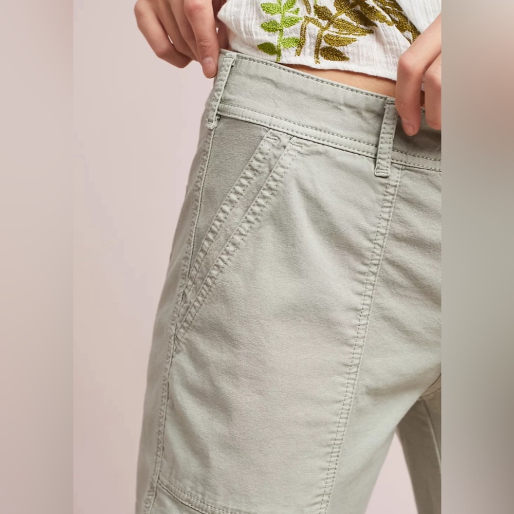 Anthropologie Eyelet Wanderer Utility Pants size‎ 26 - Picture 5 of 16